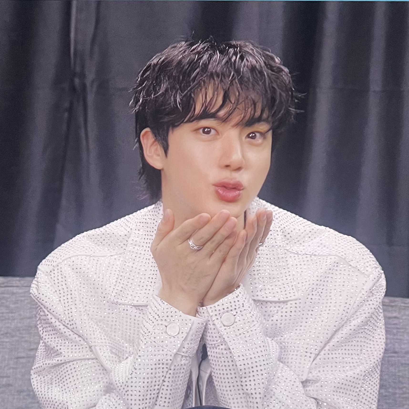 A moment captured by BTS's fan