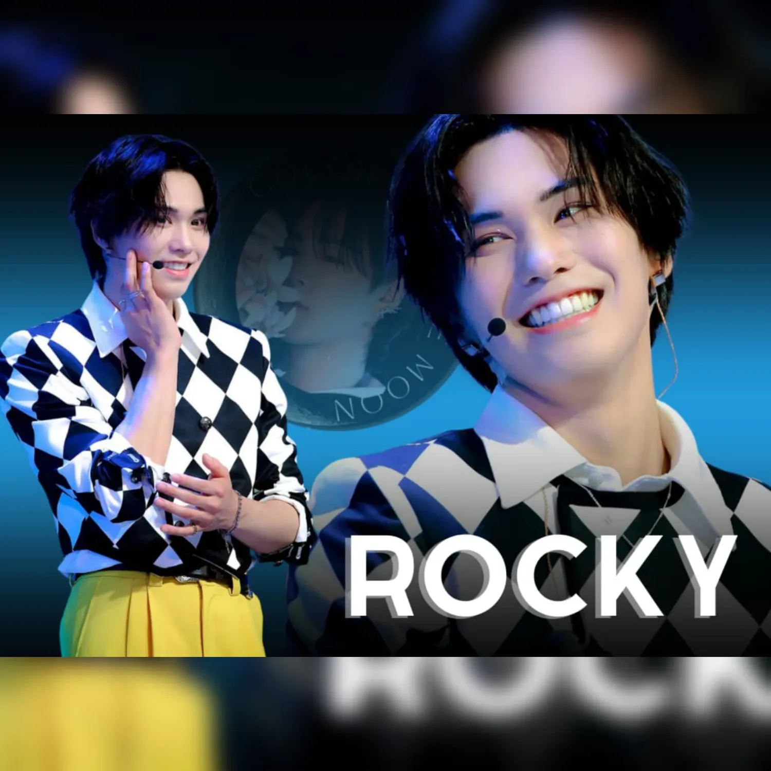 A moment captured by Rocky's fan