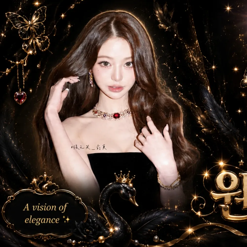Behind-the-scenes cut of Jang Wonyoung (IVE)