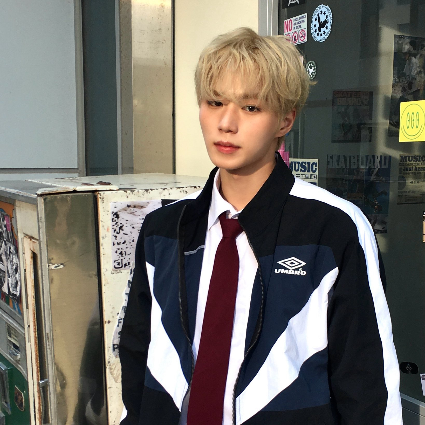 Behind-the-scenes cut of Kim Junseo (ALPHA DRIVE ONE)