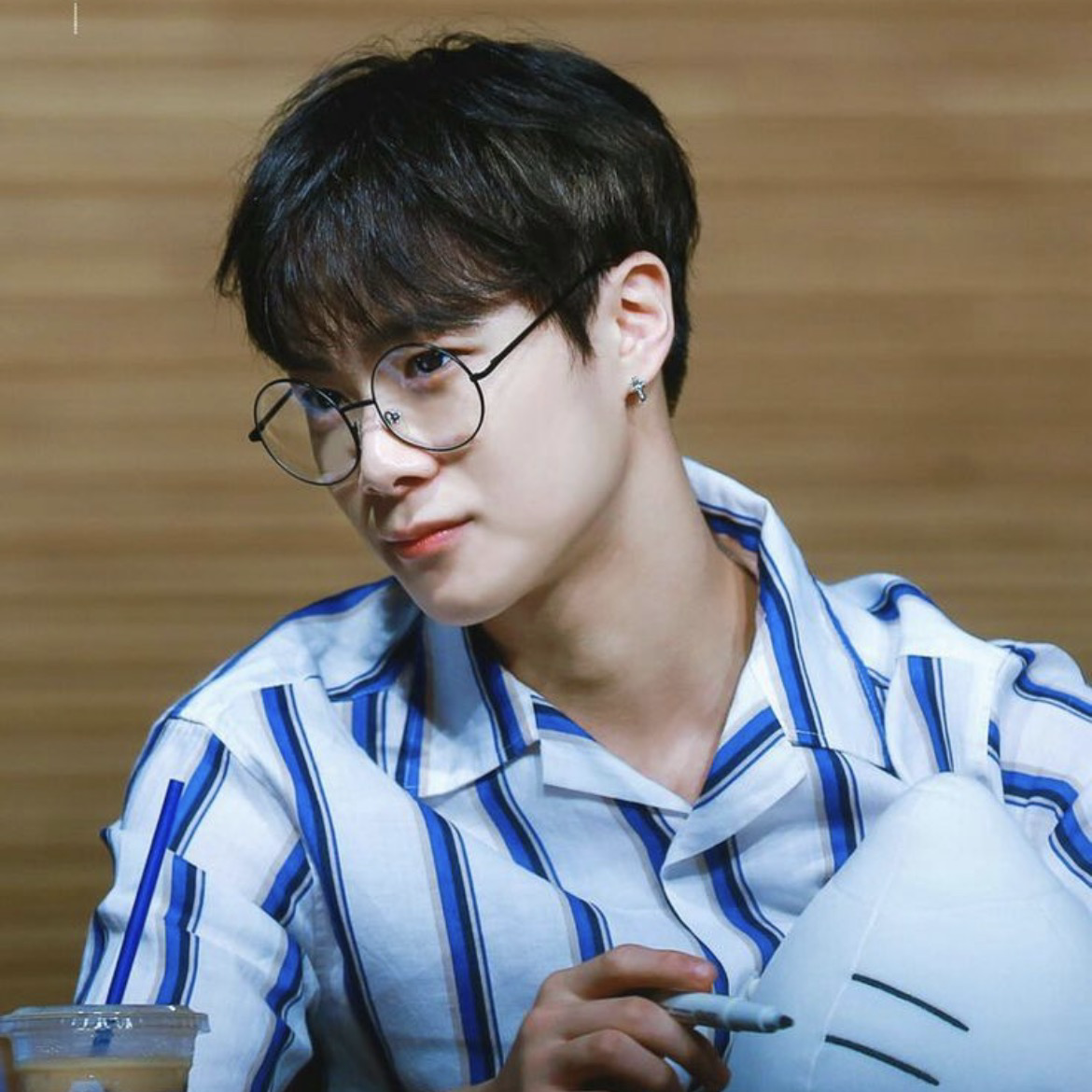 Recent activity shot of Moonbin (ASTRO)