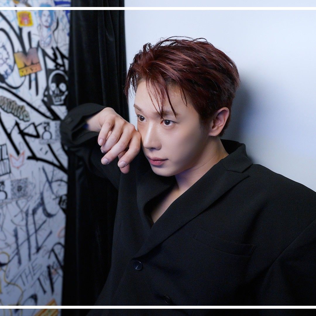 Momen yang diabadikan oleh penggemar Wonho