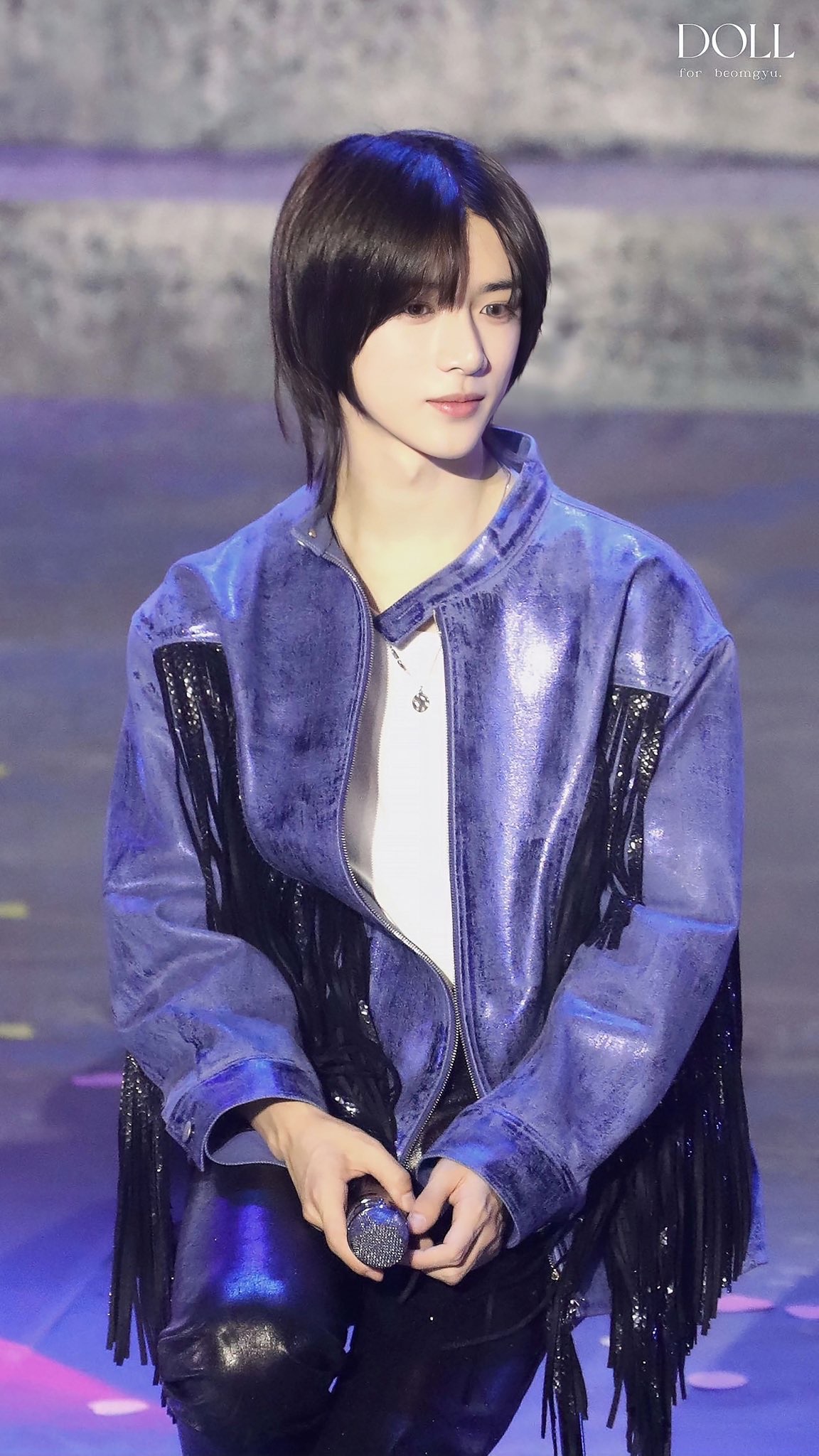 A heartfelt wallpaper shared by Beomgyu (TOMORROW X TOGETHER)'s fans