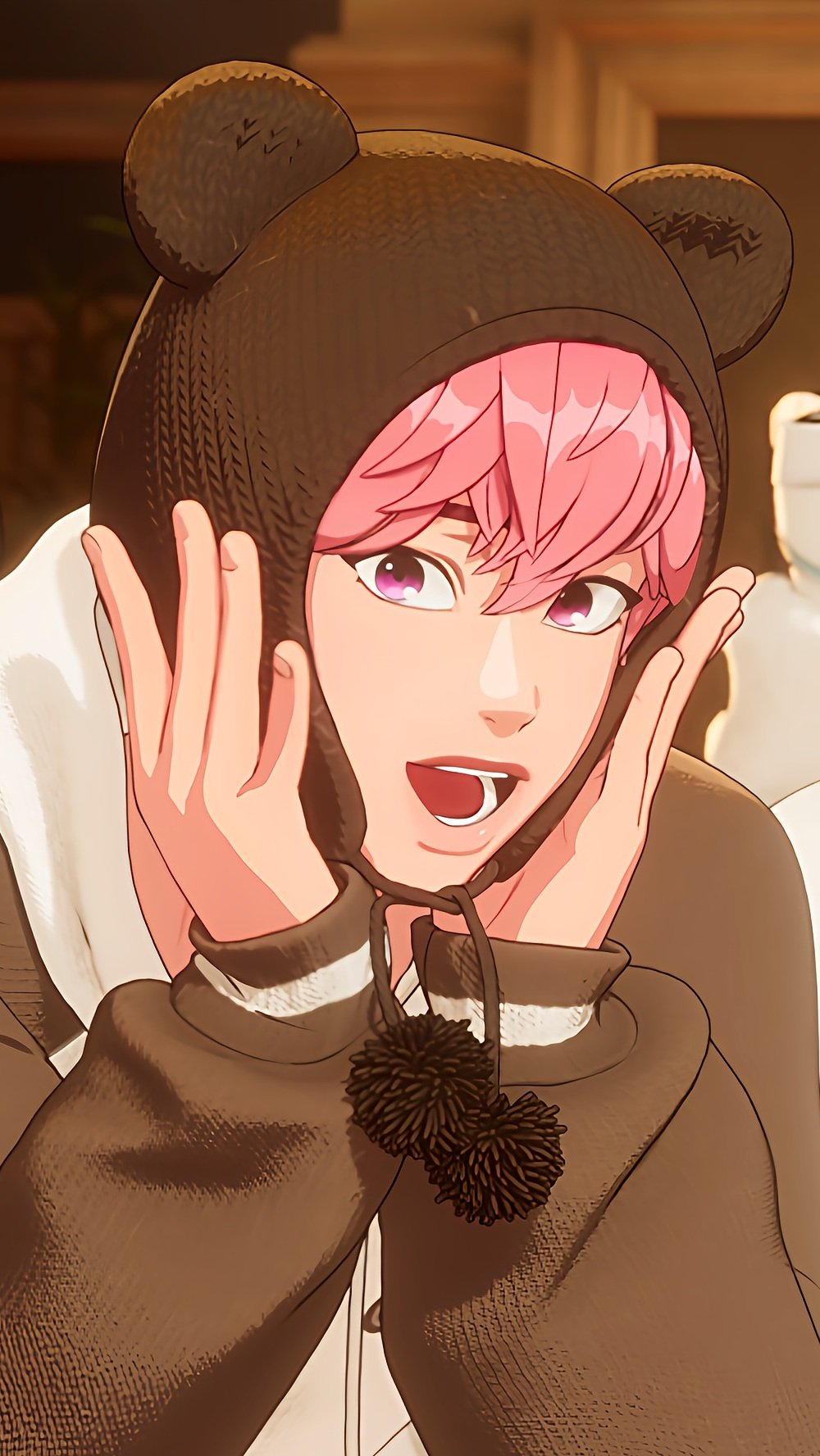 A heartfelt wallpaper shared by PLAVE's fans