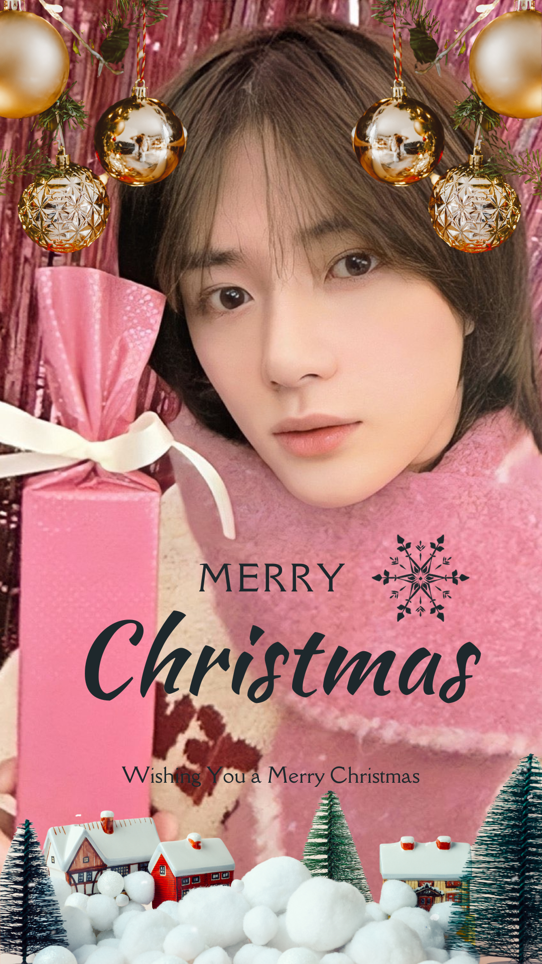 A heartfelt wallpaper shared by Beomgyu (TOMORROW X TOGETHER)'s fans