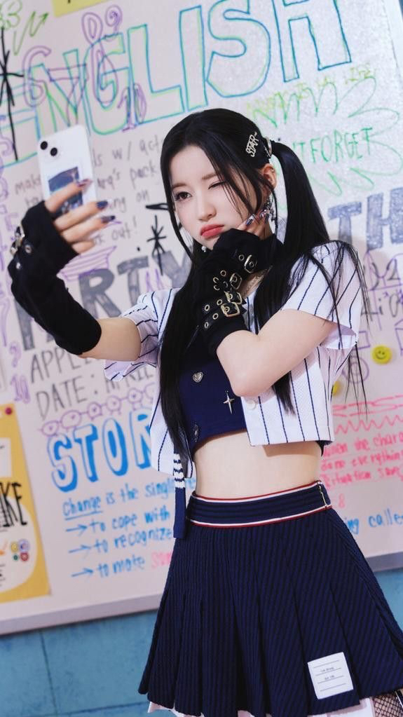 A heartfelt wallpaper shared by Asa (BABYMONSTER)'s fans