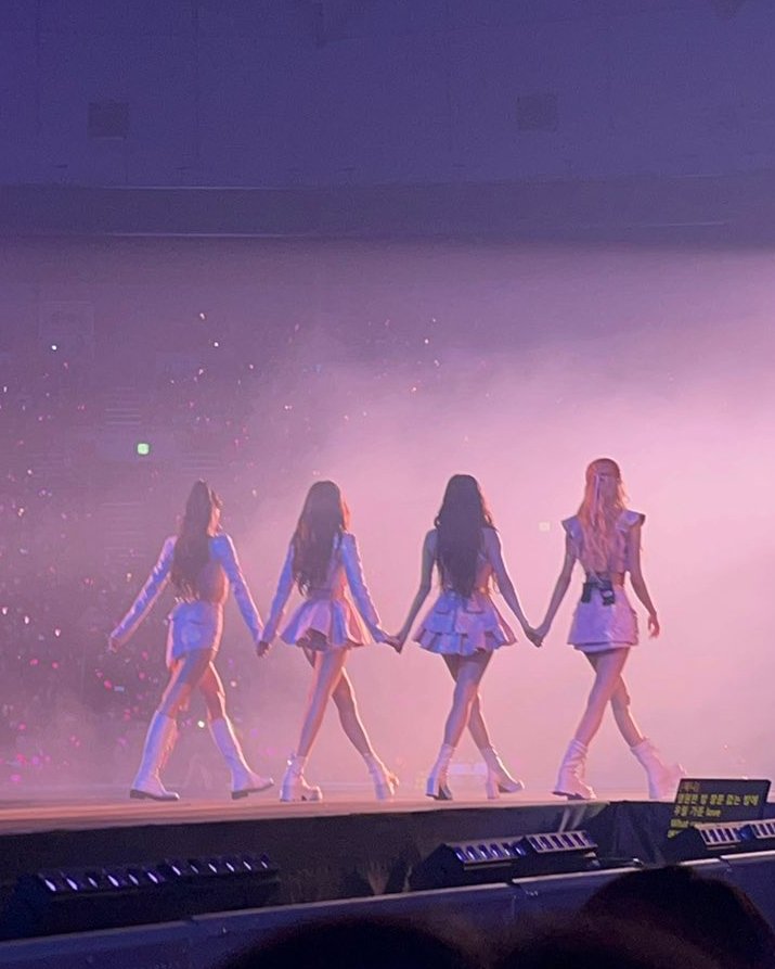 Recent activity shot of BLACKPINK