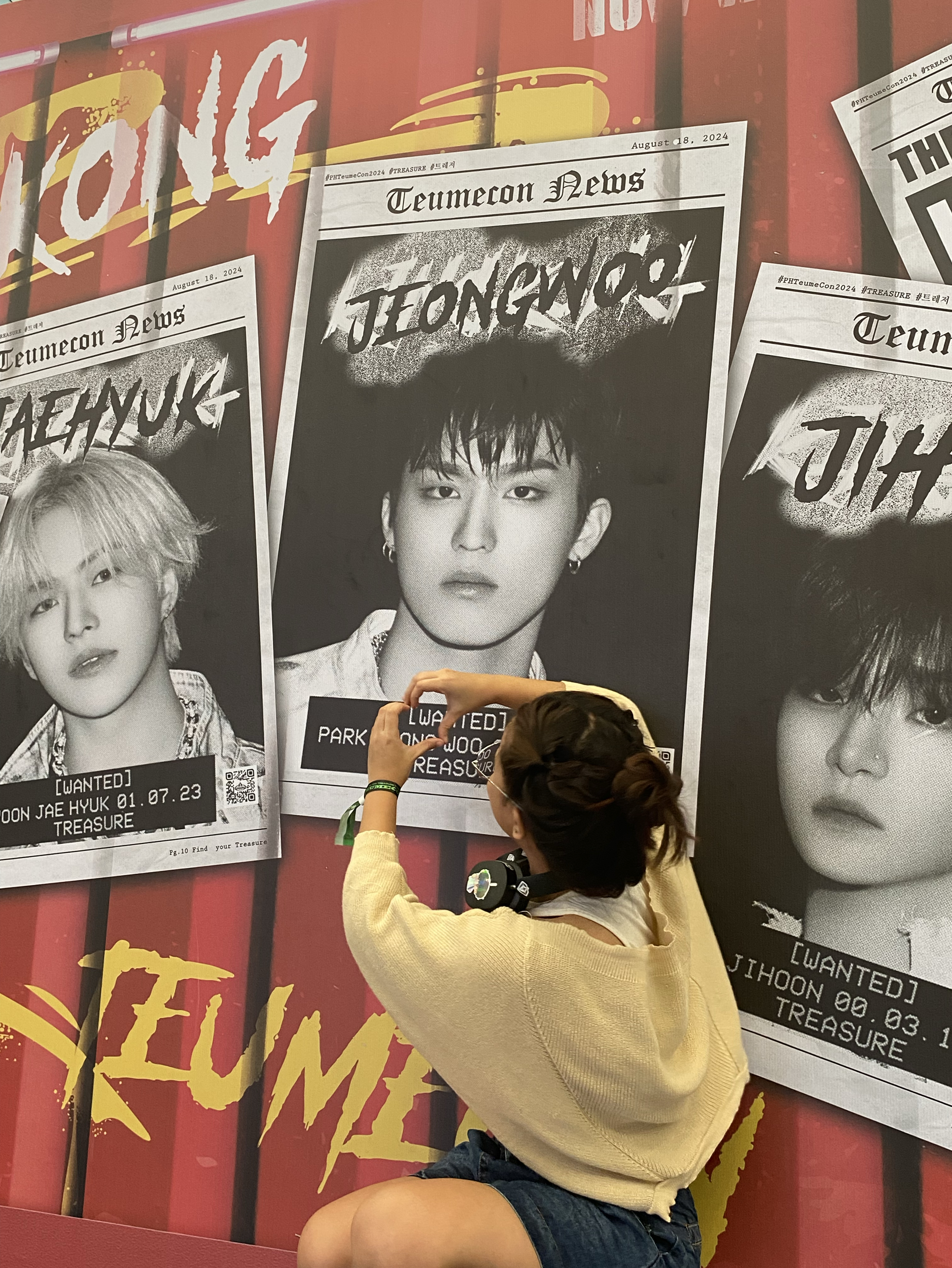 Recent activity shot of Park Jeongwoo (TREASURE)