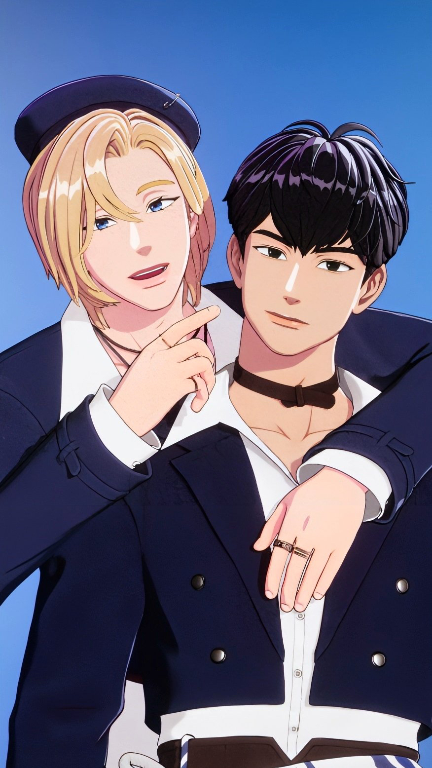 A heartfelt wallpaper shared by Hamin (PLAVE)'s fans