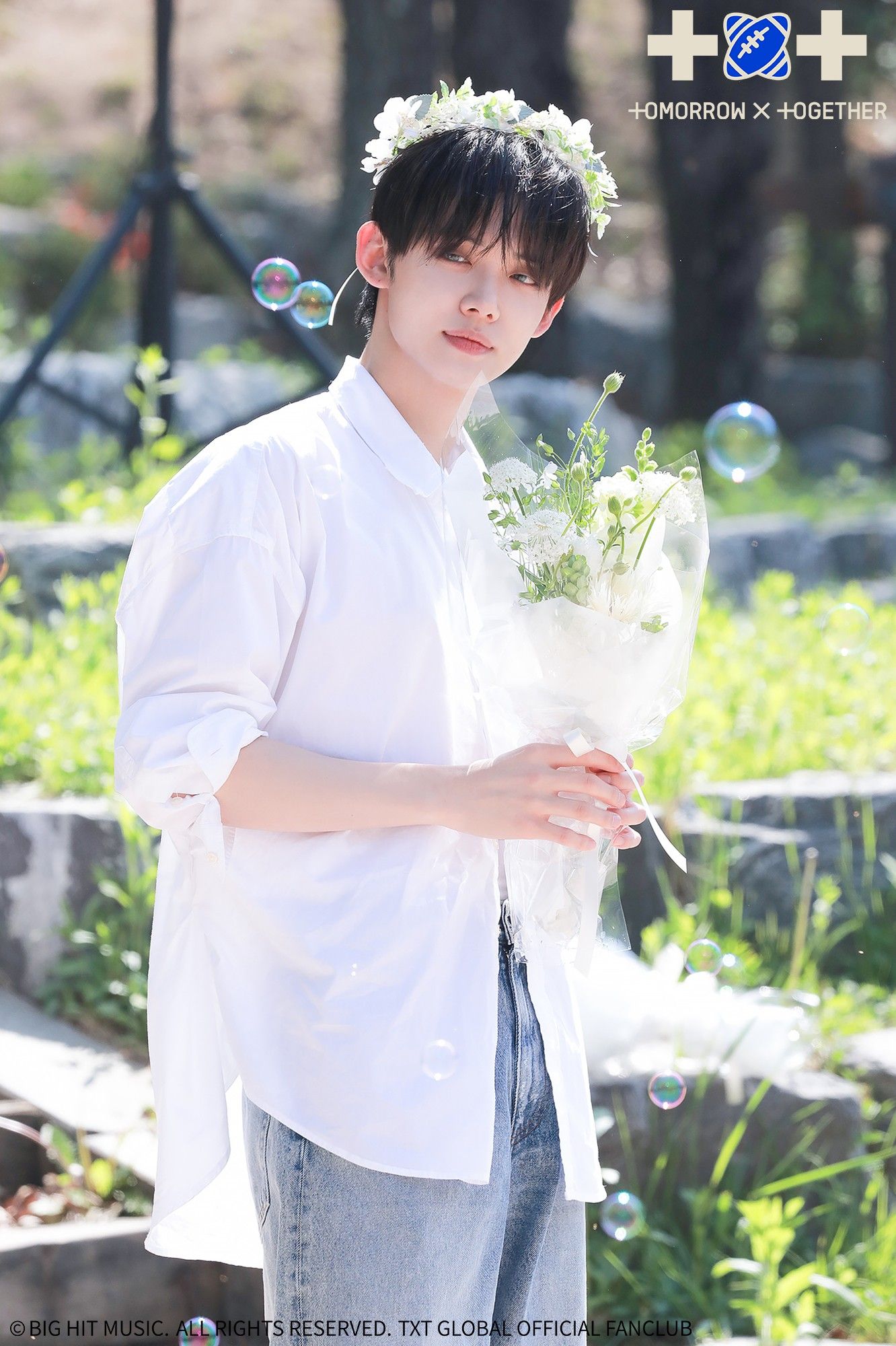 A moment captured by Yeonjun (TOMORROW X TOGETHER)'s fan