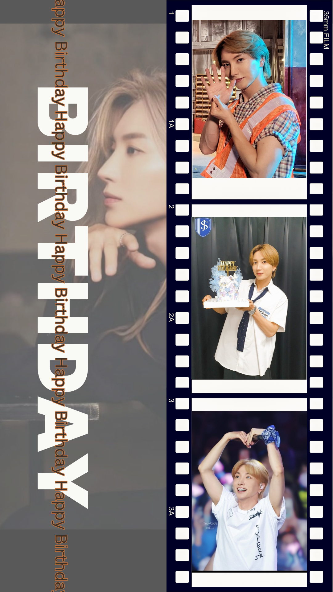 Fan-made special wallpaper for Leeteuk (Super Junior)