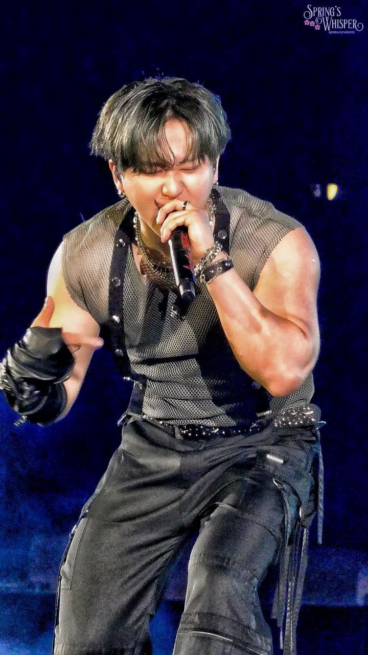Recent activity shot of Changbin (Stray Kids)