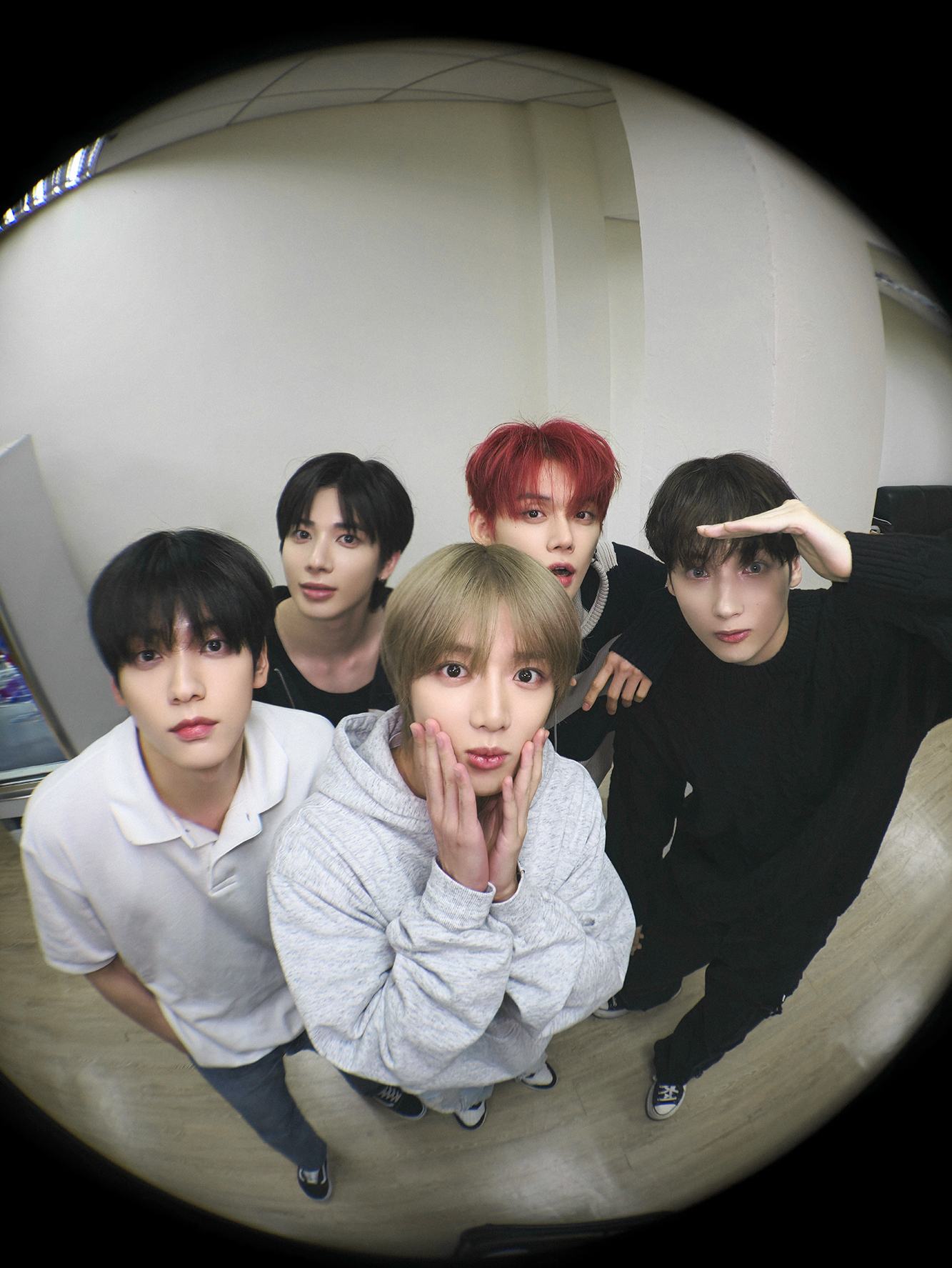 Recent activity shot of TOMORROW X TOGETHER