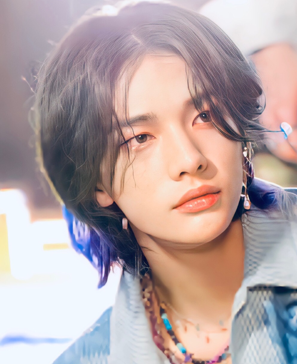 Recent activity shot of Hyunjin (Stray Kids)