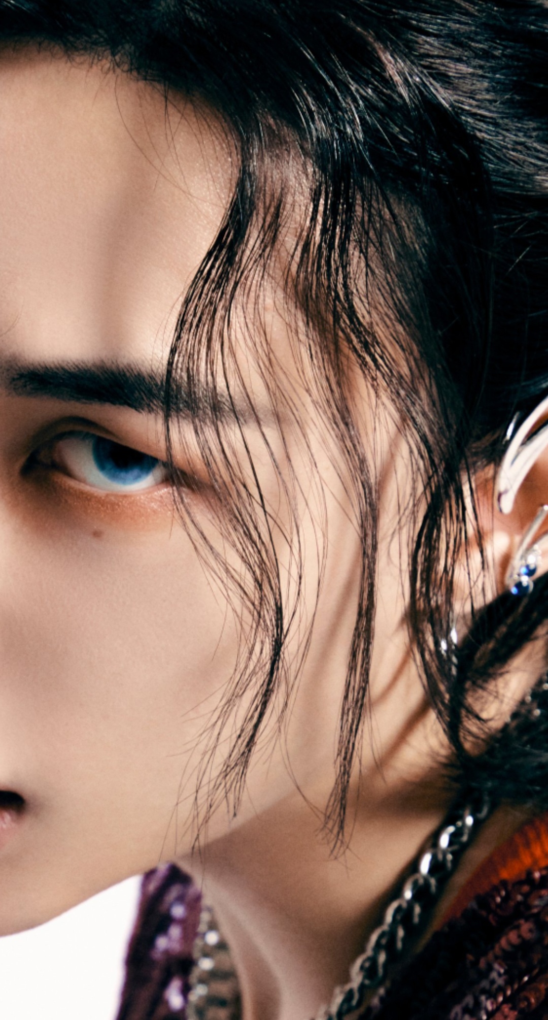 A heartfelt wallpaper shared by Hyunjin (Stray Kids)'s fans