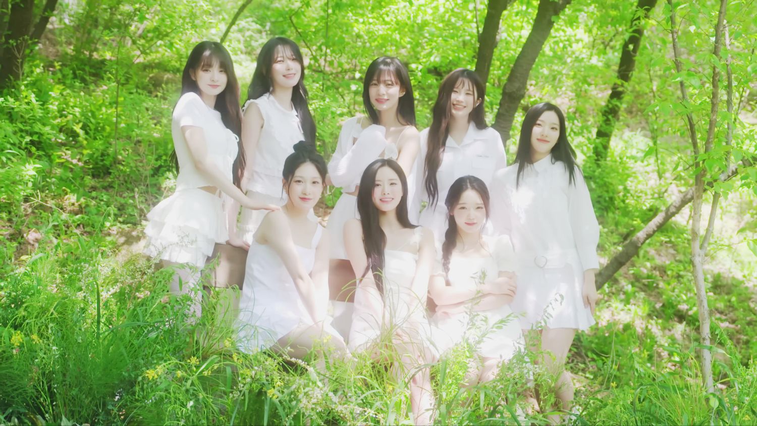 Recent activity shot of Lee Nagyung (fromis_9)