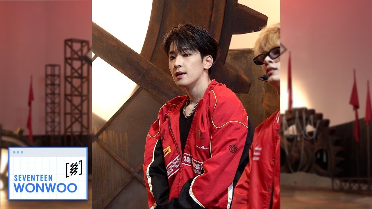 Behind-the-scenes cut of Wonwoo (SEVENTEEN)