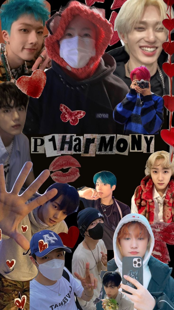 Fan-made special wallpaper for P1Harmony