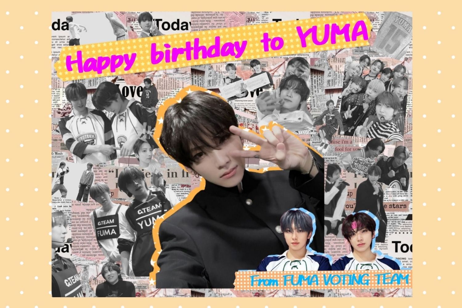 HAPPY YUMA D │ &TEAM ユウマ コミュニティ │ 最愛ドル