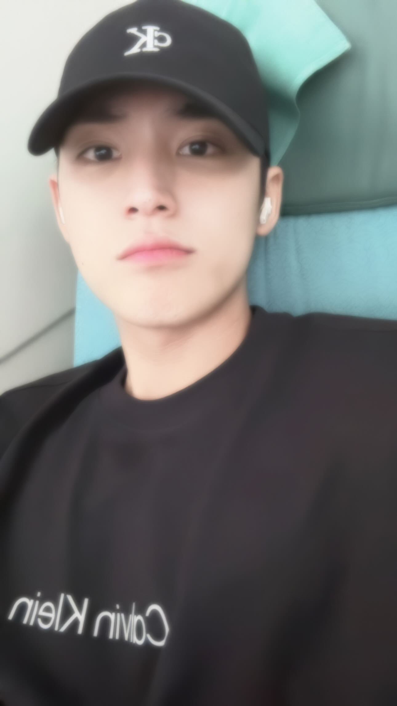 Recent activity shot of Mingyu (SEVENTEEN)