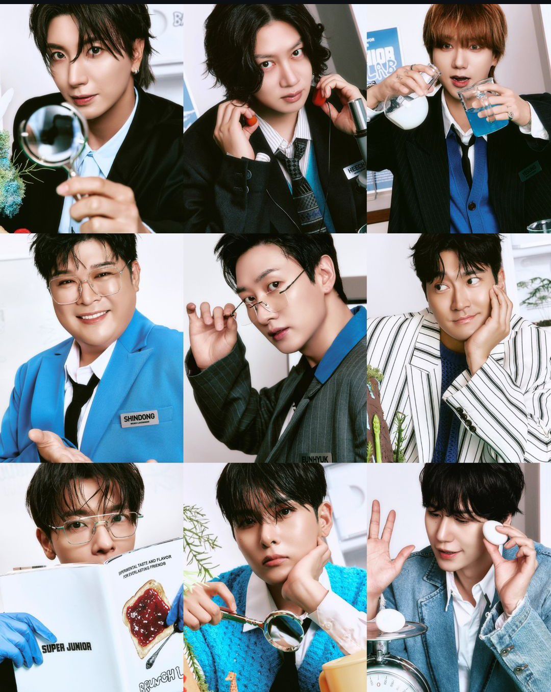 Super Juniorの舞台裏ショット