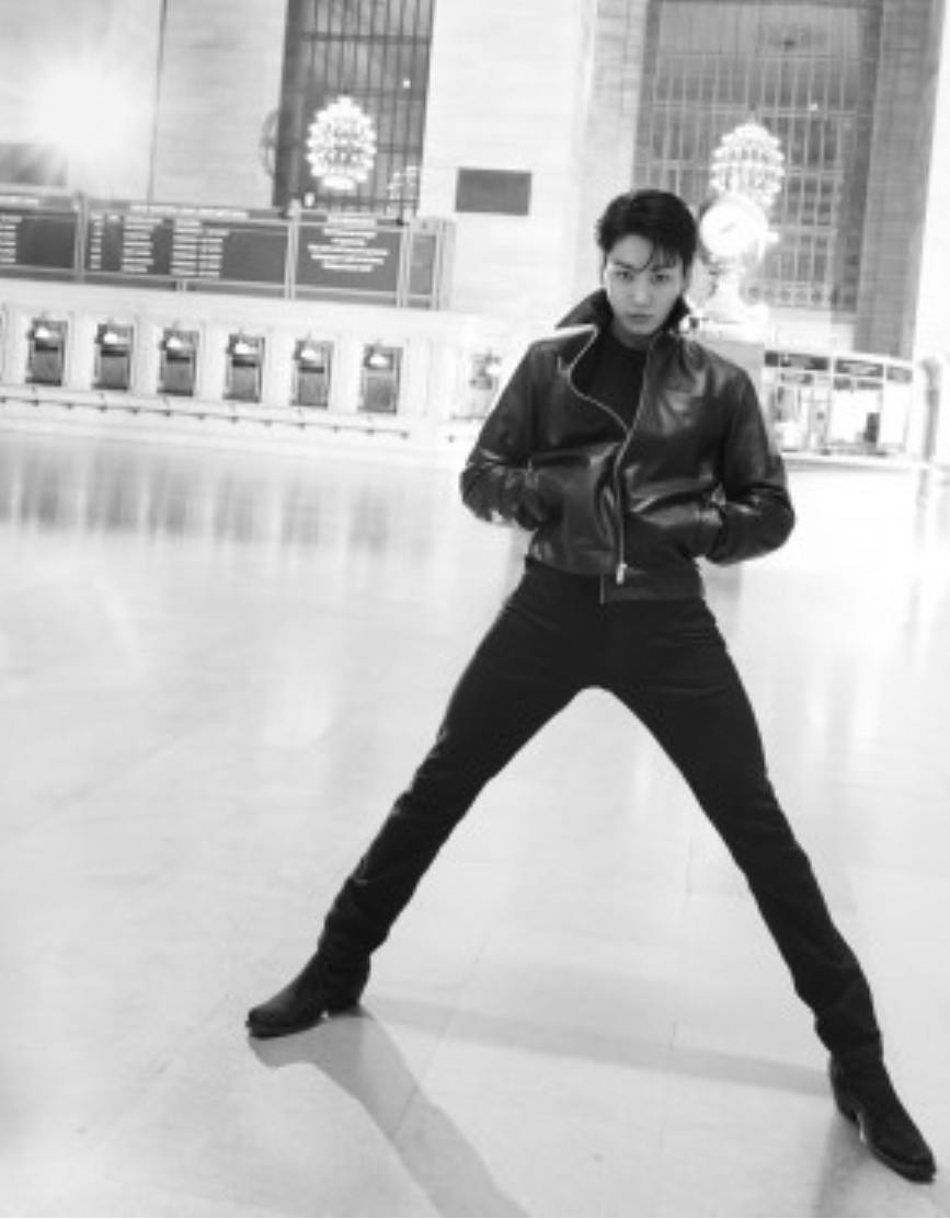Recent activity shot of Jungkook (BTS)