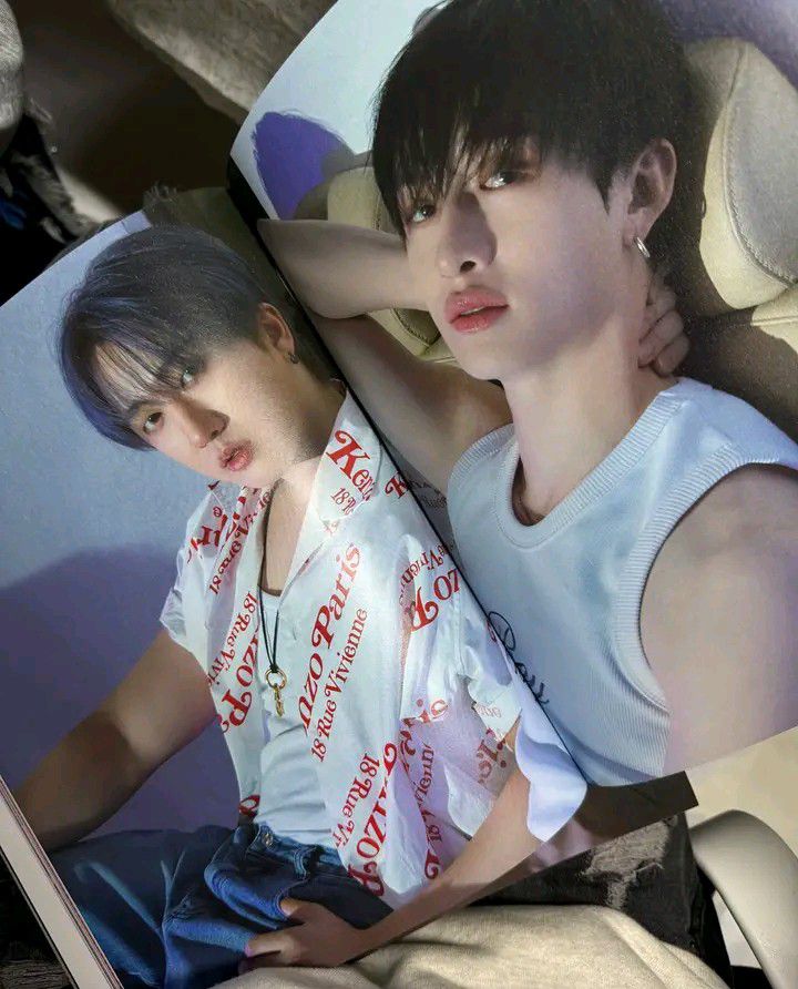 A moment captured by Changbin (Stray Kids)'s fan