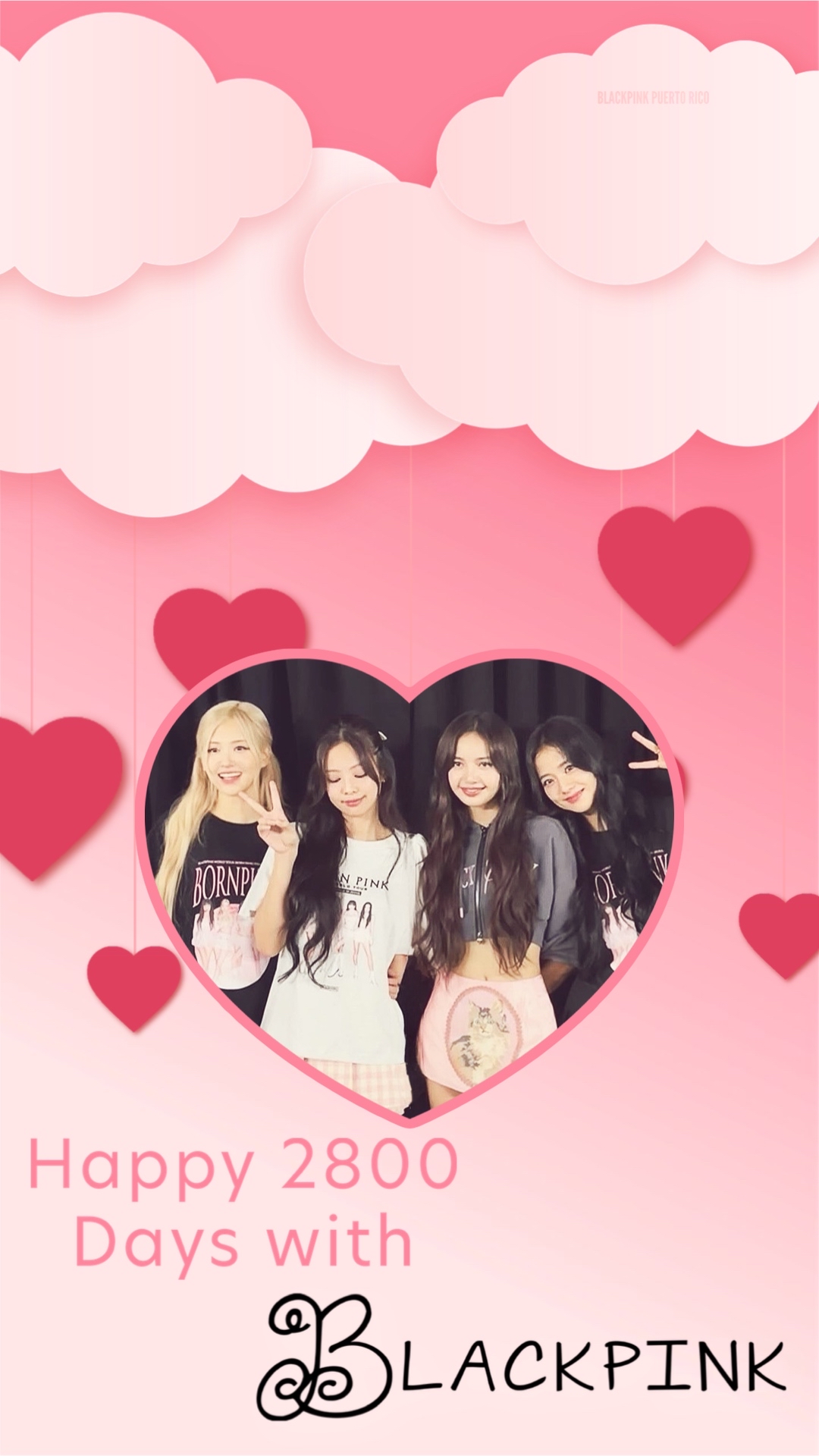 Recent activity shot of BLACKPINK