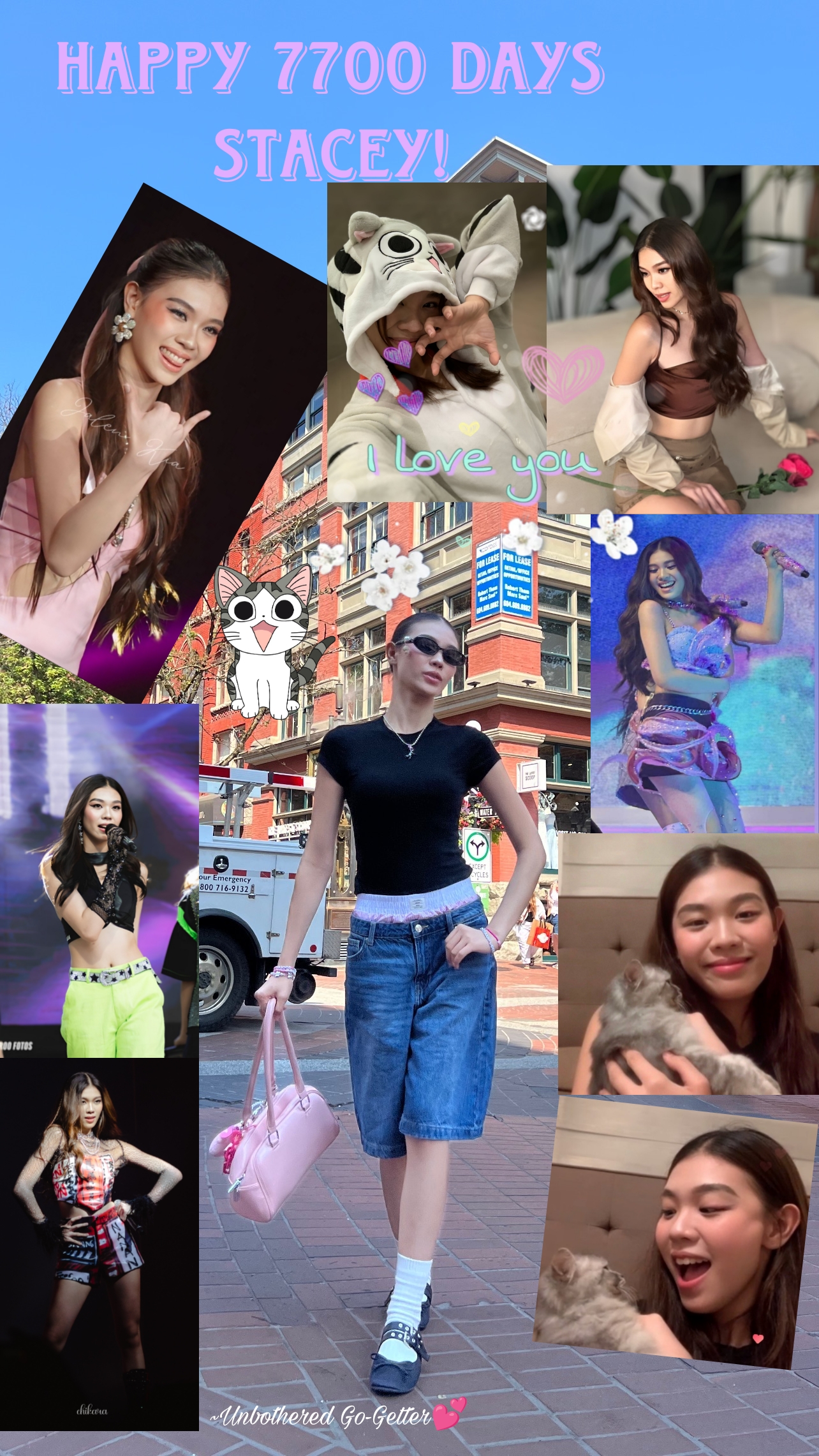Fan-made special wallpaper for Stacey (BINI)