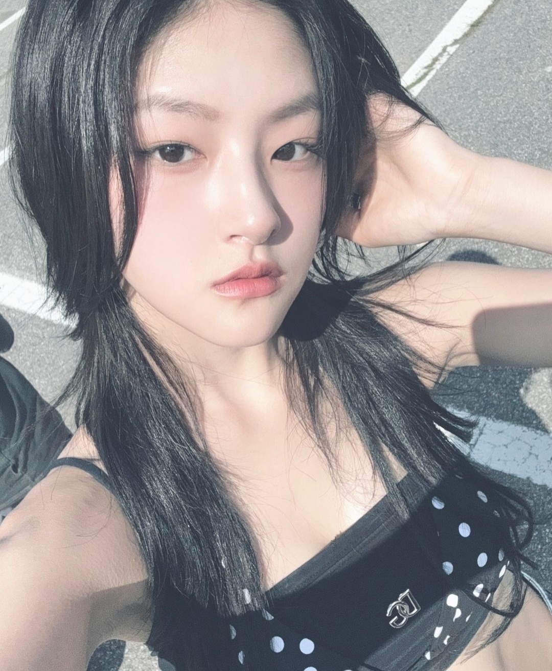 Behind-the-scenes cut of Haneul (KISS OF LIFE)