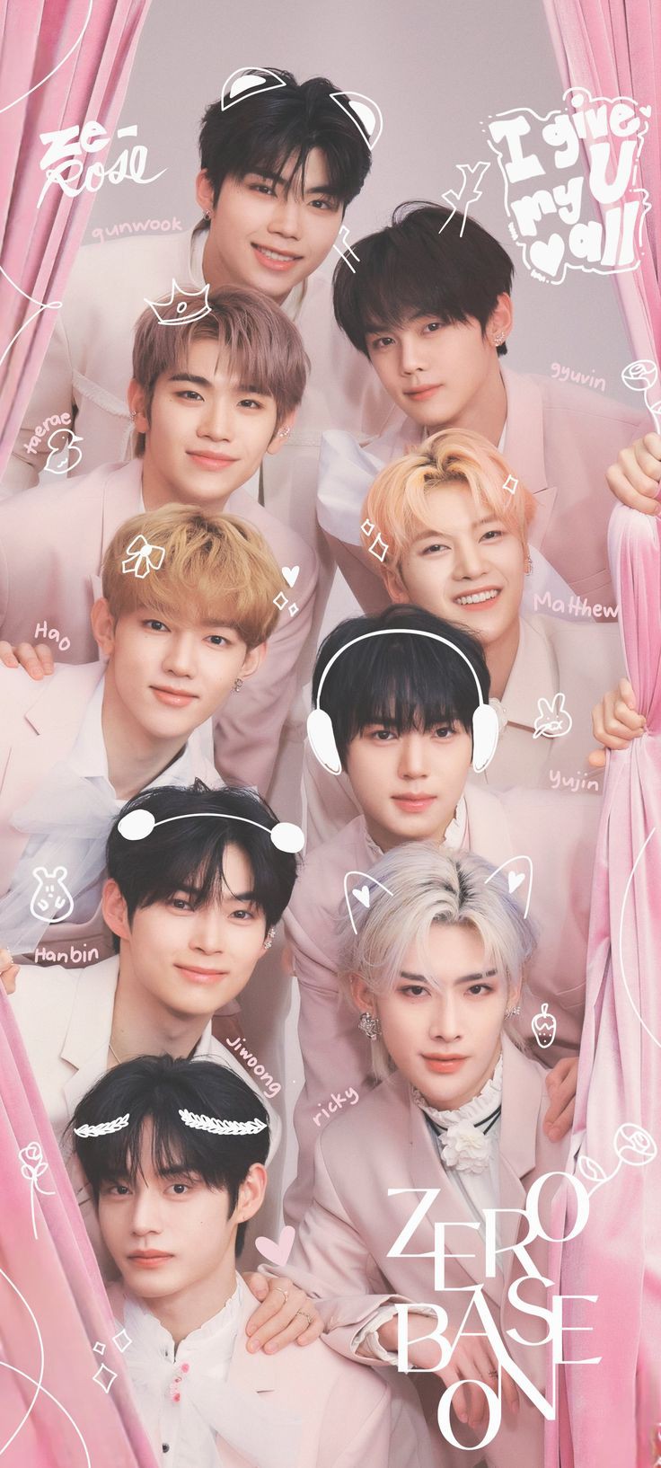 The most beloved wallpaper among ZEROBASEONE's fans