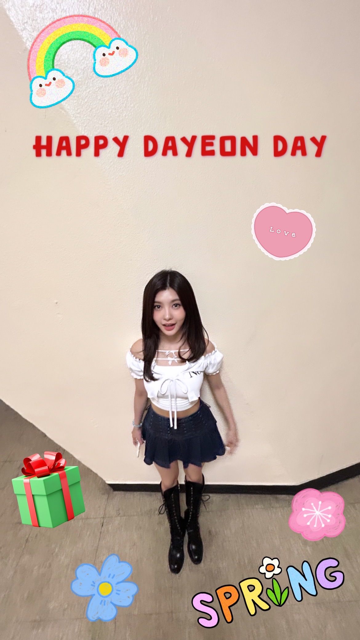Fan-made special wallpaper for Kim Dayeon (Kep1er)