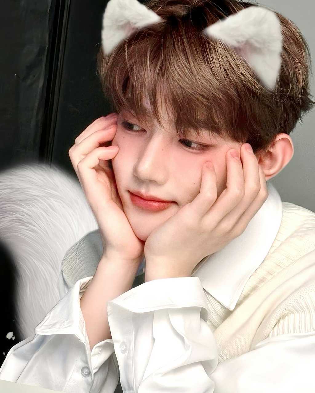 Recent activity shot of Zhang Hao (ZEROBASEONE)