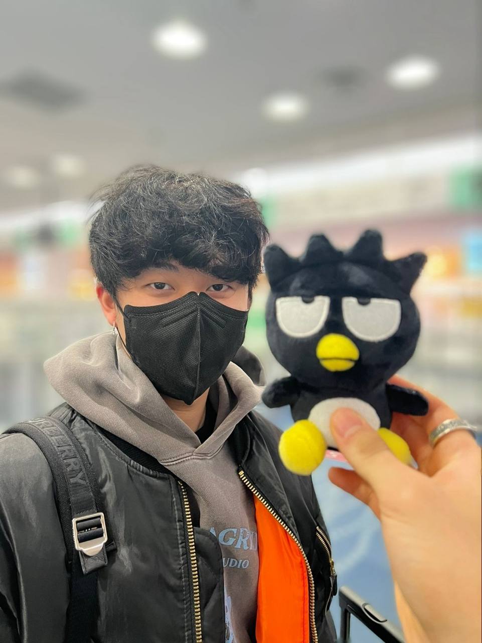 Recent activity shot of Changbin (Stray Kids)