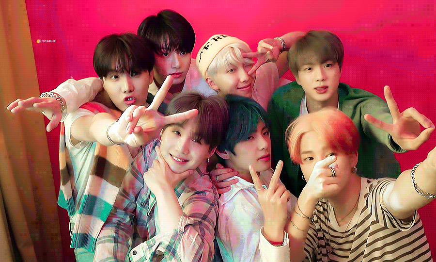 A moment captured by BTS's fan