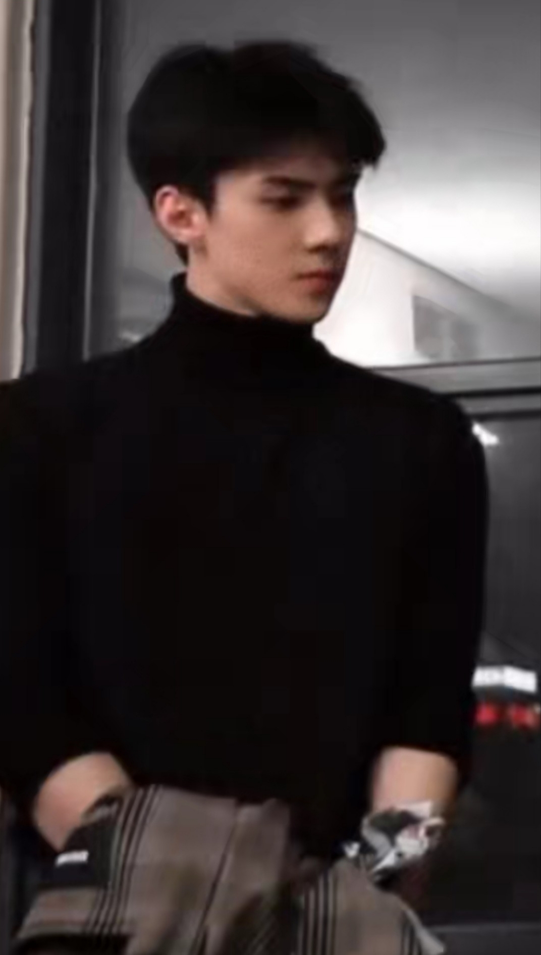 A heartfelt wallpaper shared by Sehun (EXO)'s fans