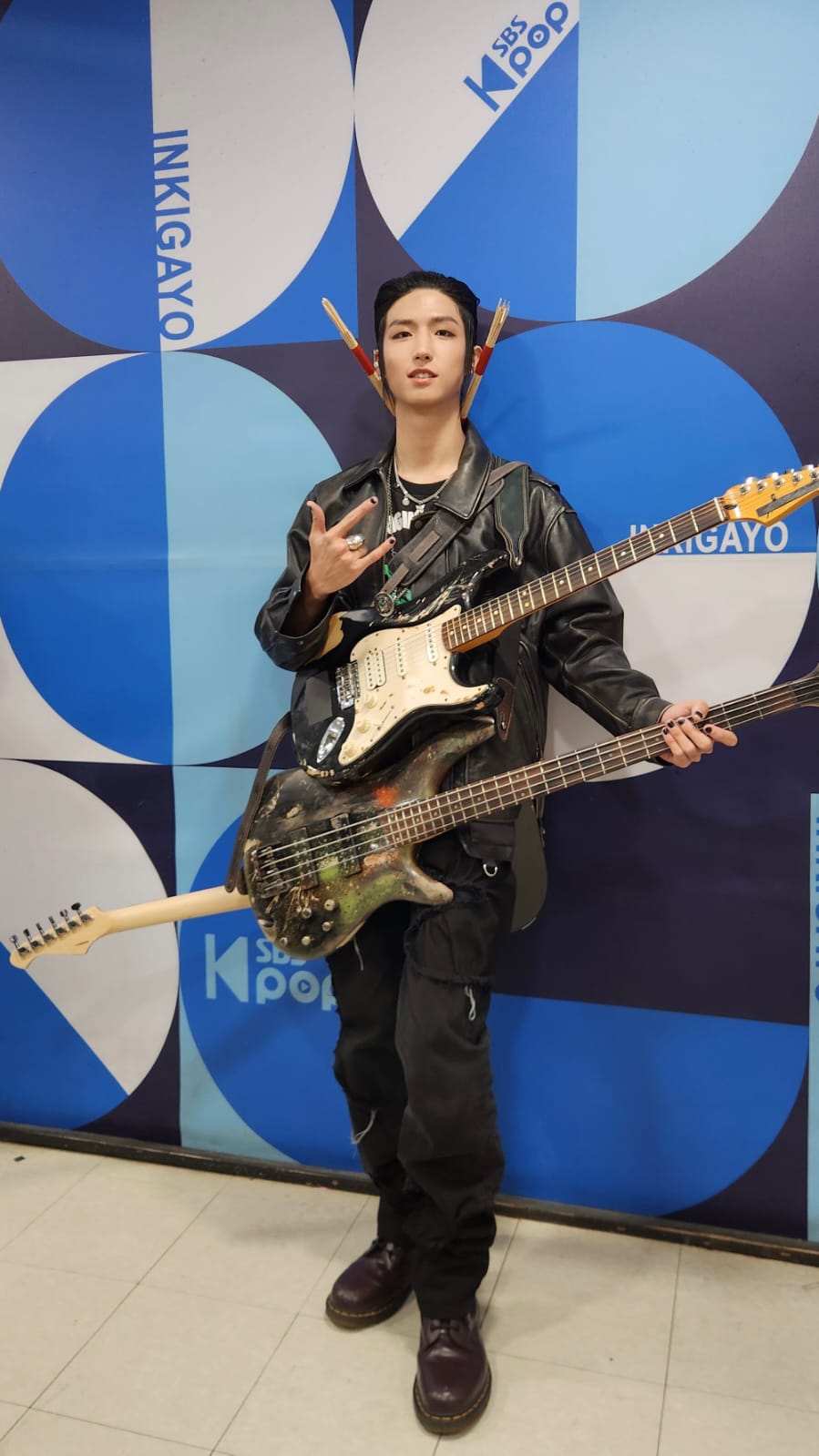 Recent activity shot of Jun Han (Xdinary Heroes)