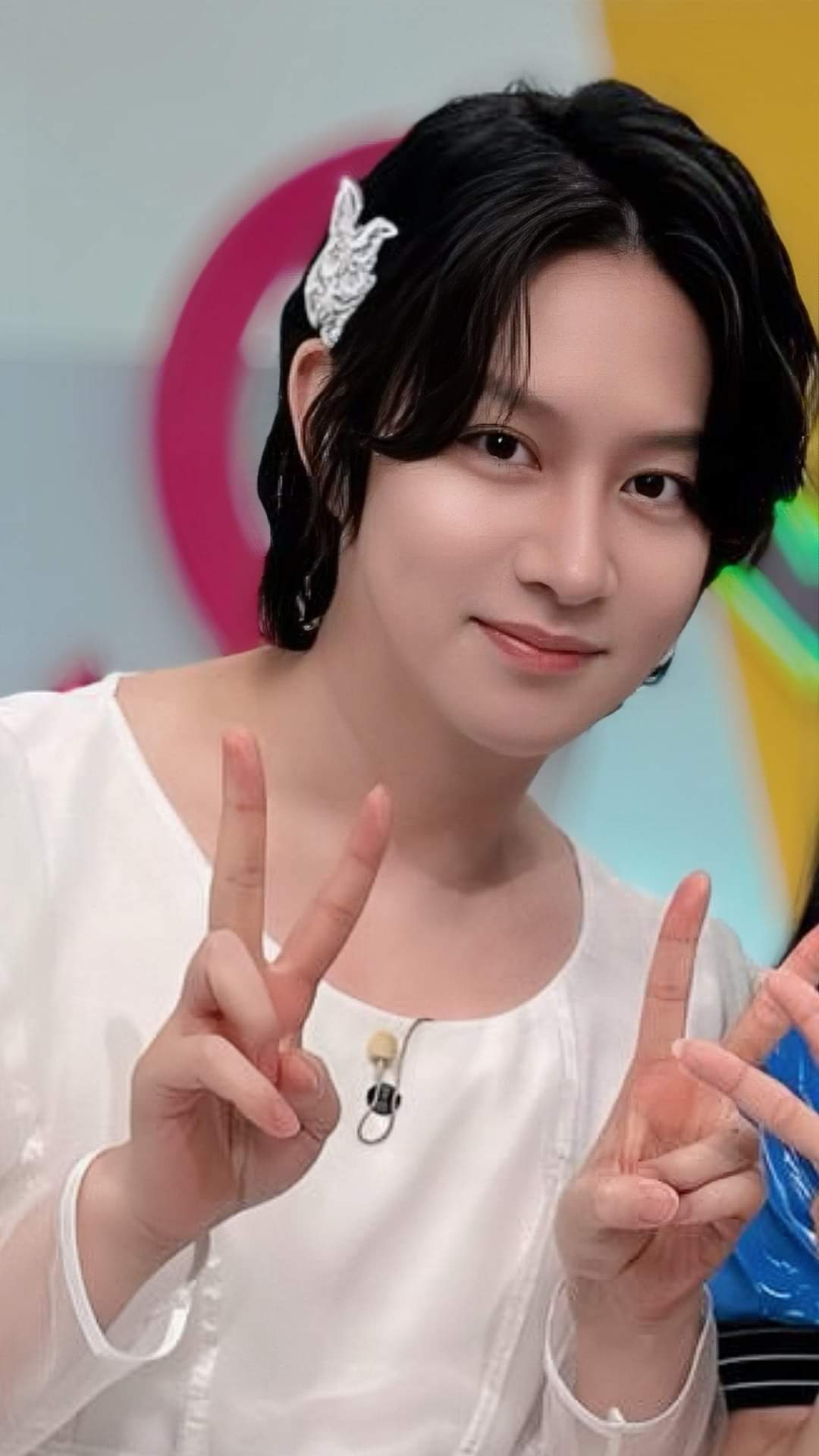 A heartfelt wallpaper shared by Heechul (Super Junior)'s fans