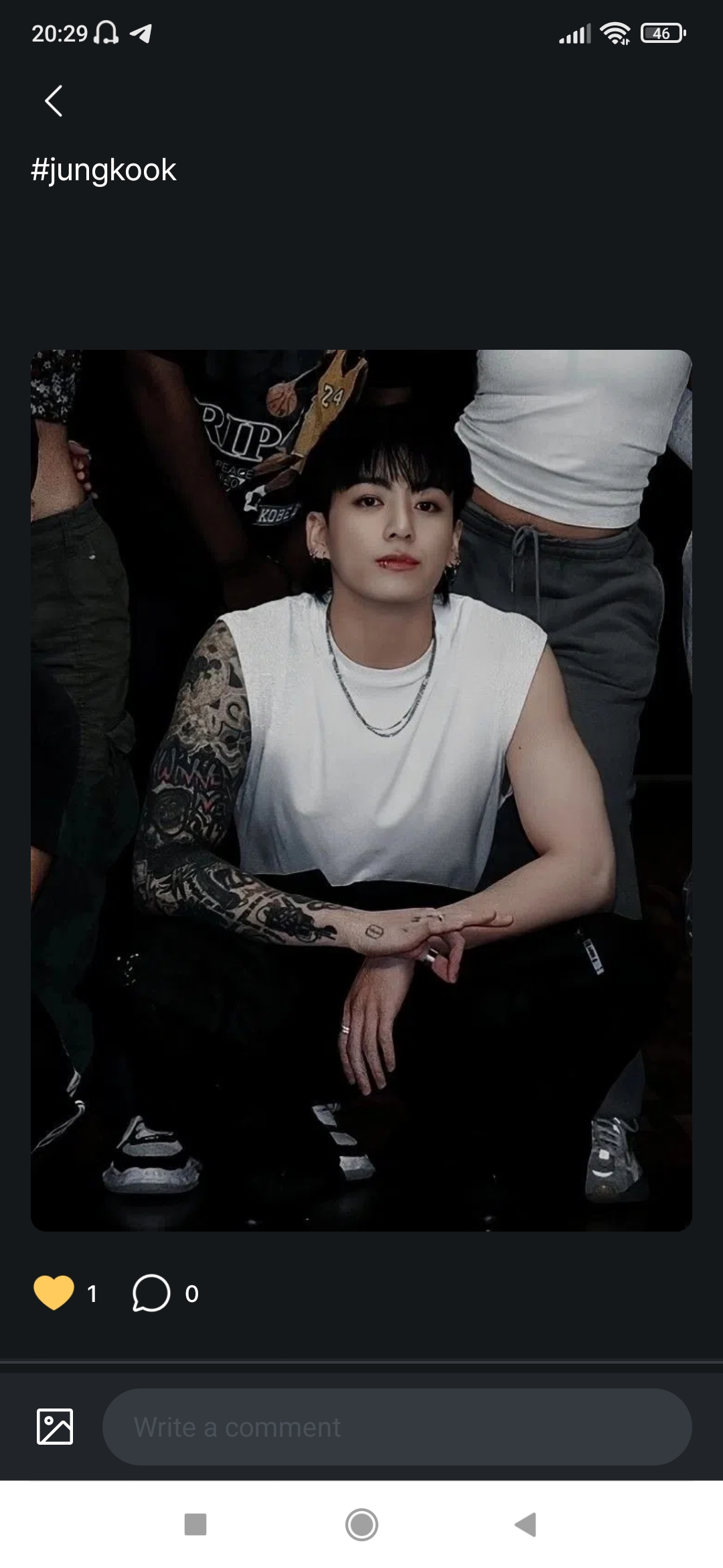 Fandom-recommended wallpaper image of Jungkook (BTS)