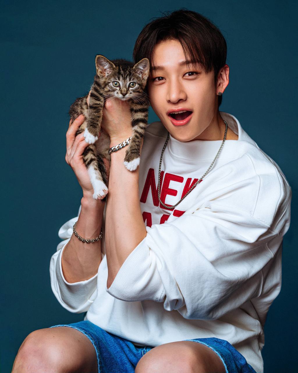 Recent activity shot of Bang Chan (Stray Kids)