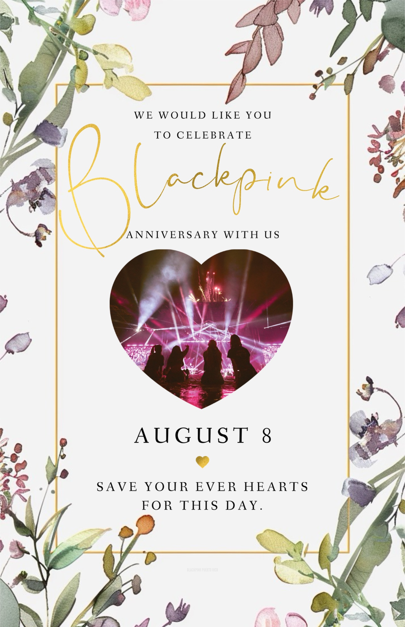 A moment captured by BLACKPINK's fan