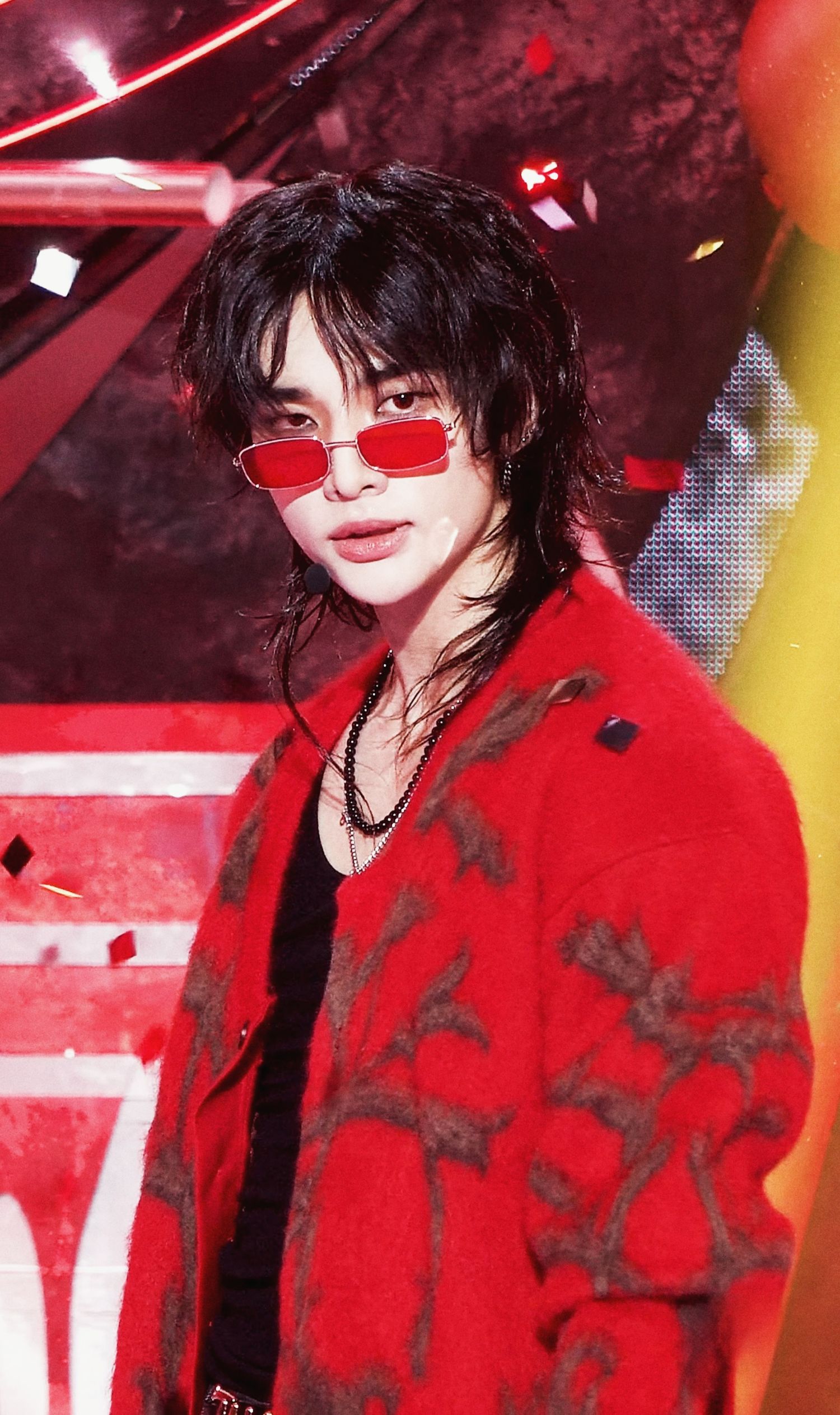 Fan-made special wallpaper for Hyunjin (Stray Kids)