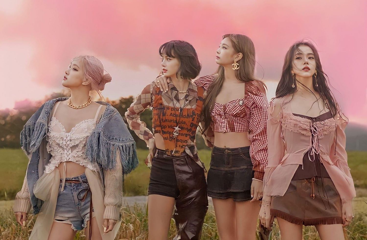 BLACKPINK의 비하인드 컷