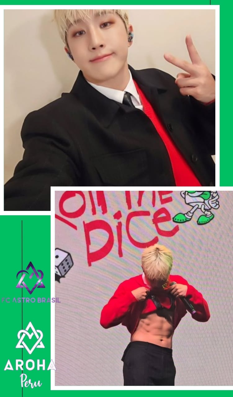 Recent activity shot of Jinjin (ASTRO)