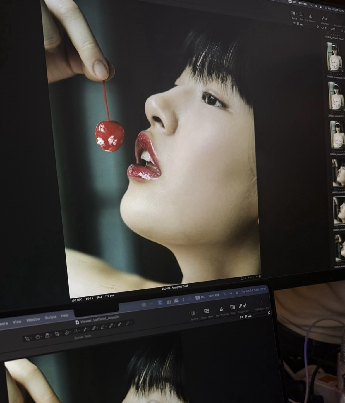 Recent activity shot of An Yujin (IVE)