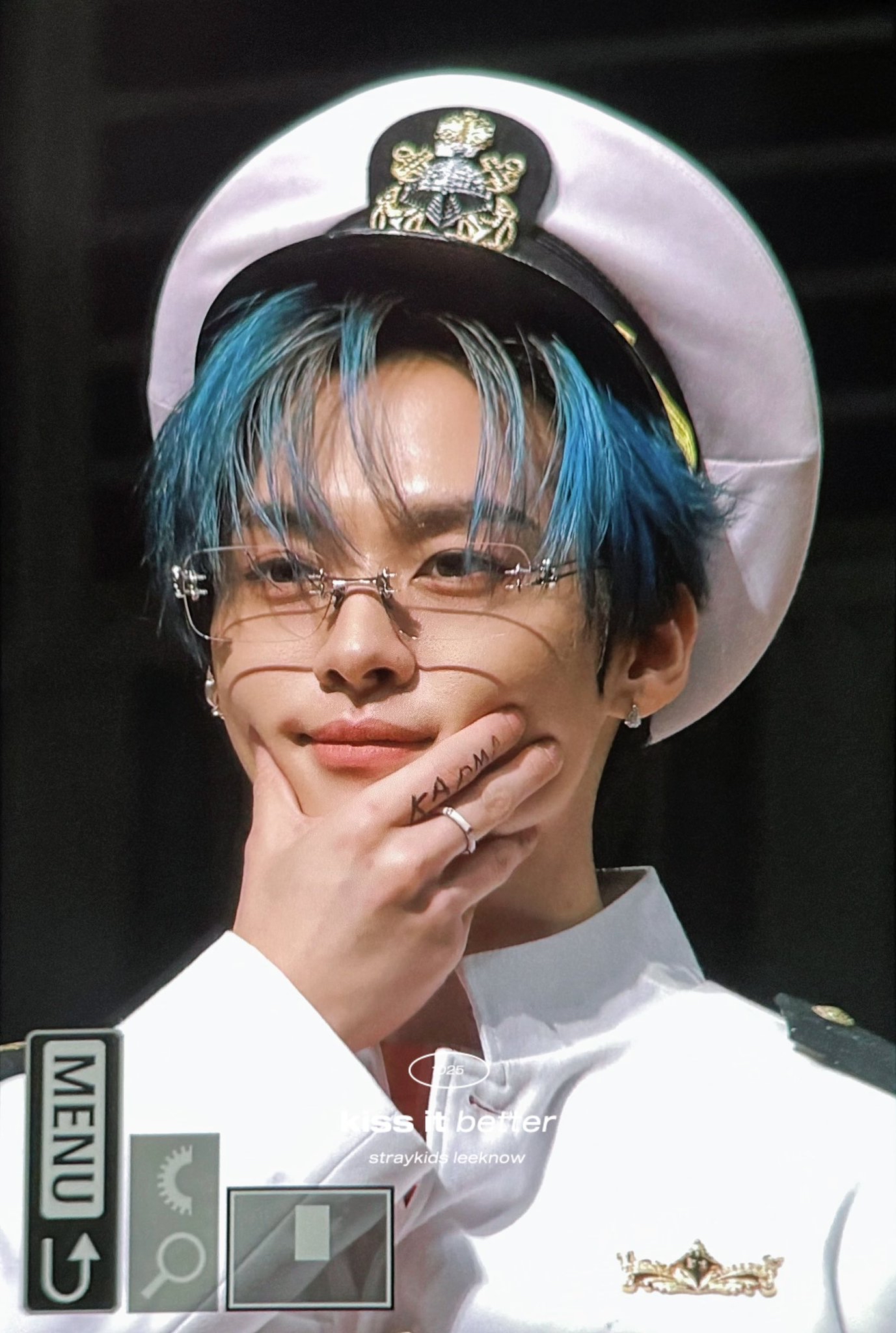 A moment captured by Lee Know (Stray Kids)'s fan