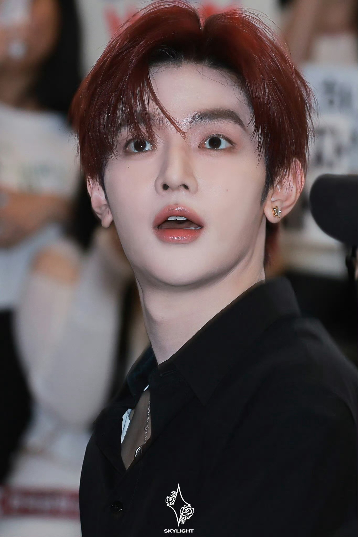 A moment captured by Zhang Hao (ZEROBASEONE)'s fan