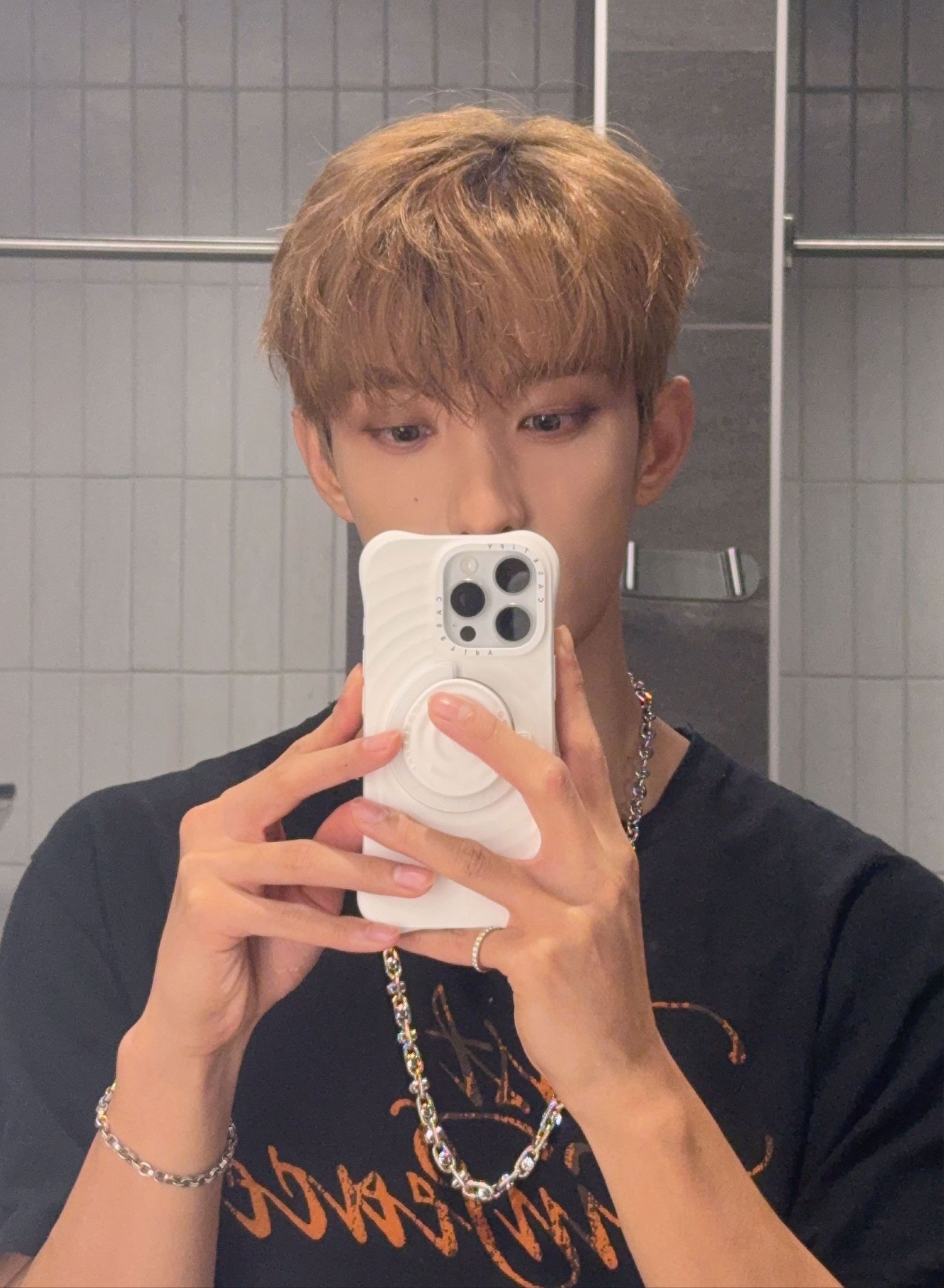 A moment captured by DK (SEVENTEEN)'s fan