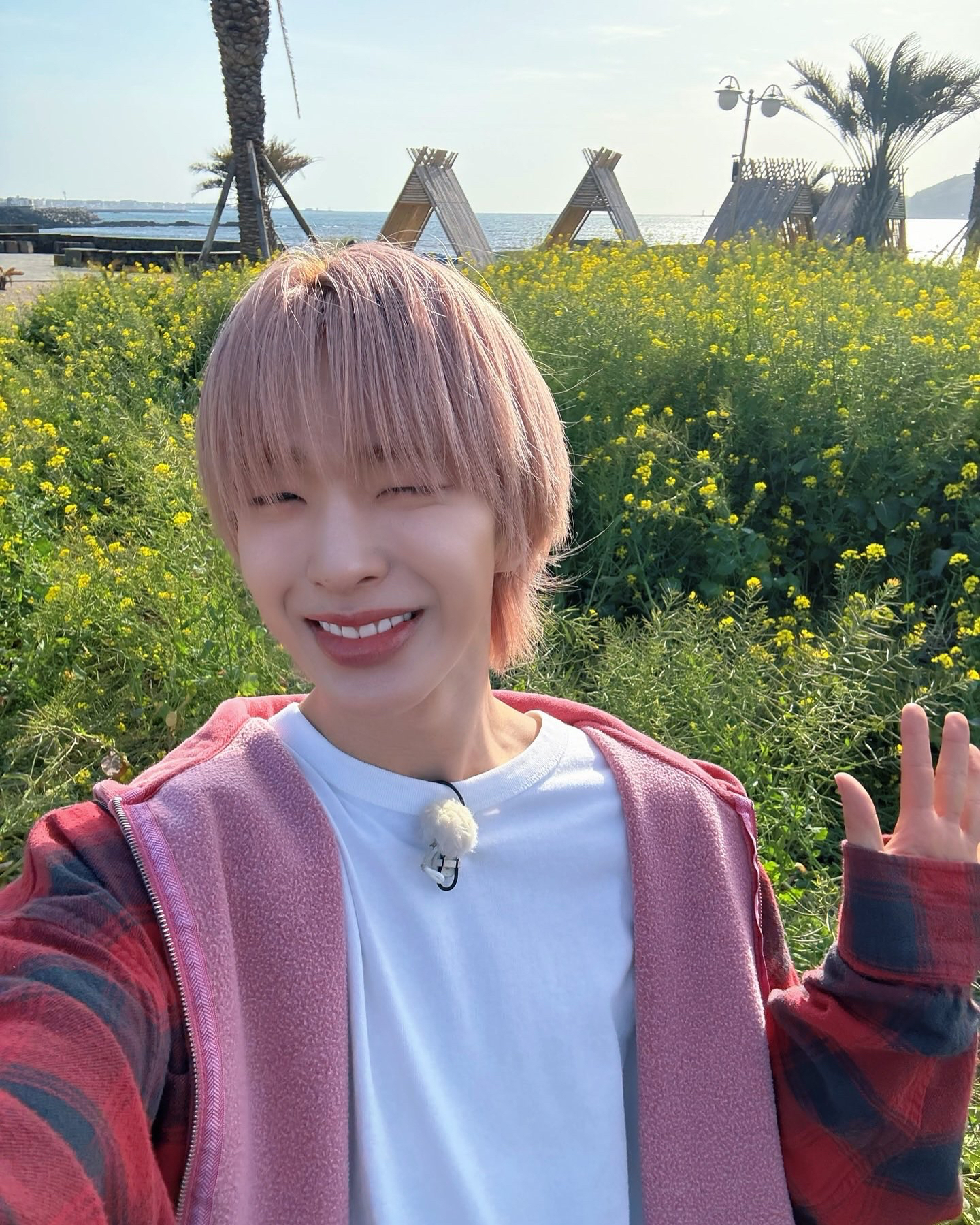 Recent activity shot of Tomoya (NEXZ)