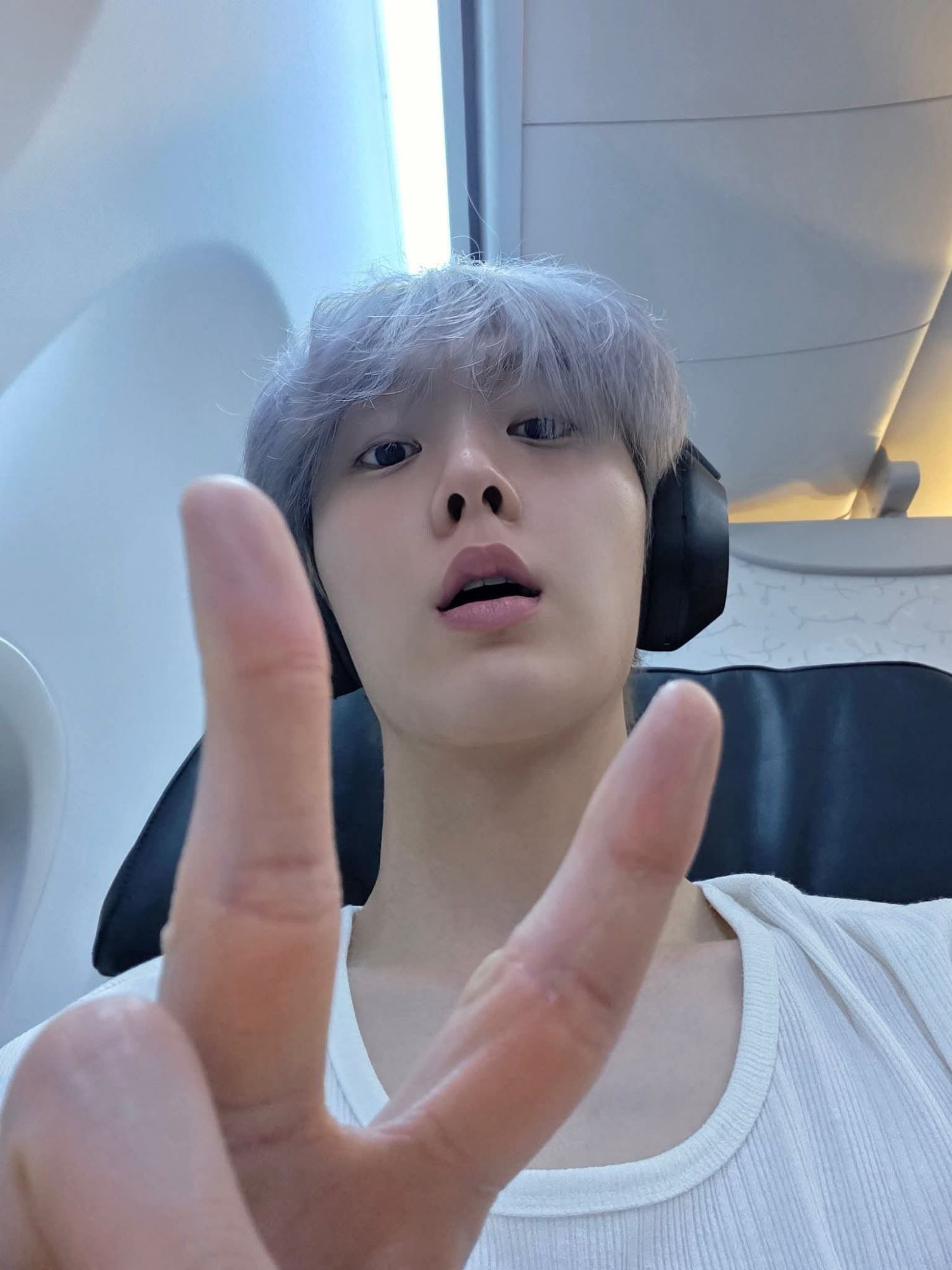 A moment captured by Sanha (ASTRO)'s fan